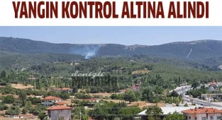 Yangın kontrol altına alındı