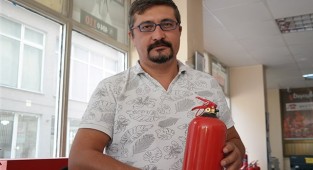 Yangın tüpü satışları arttı