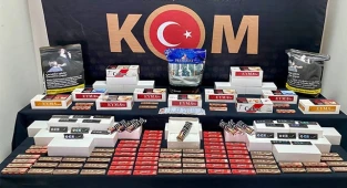 3 ayrı operasyonda onlarca kaçak ürün ele geçirildi