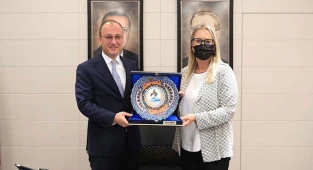 AK PARTİ YEREL YÖNETİMLER BAŞKAN YARDIMCISINDAN, BAŞKAN ÖRKİ’YE ZİYARET