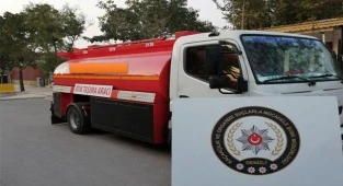 Atık taşıma aracından litrelerce kaçak akaryakıt çıktı