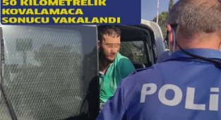 Babasıyla 1 saat polisten kaçan çocuk, annesinin şefkatli kollarına sığındı