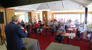BAŞKAN ŞEVKAN MUHTARLARLA BULUŞTU