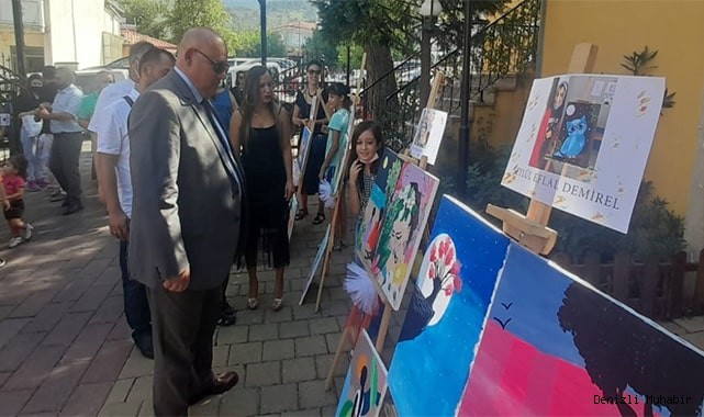 Buldan'da Eski Cezaevinde Resim Sergisi Açıldı