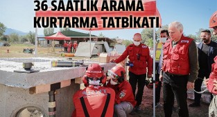 Büyükşehir DESKİ Arama-Kurtarma Timi’ne övgü