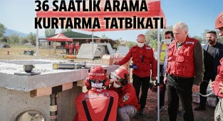Büyükşehir DESKİ Arama-Kurtarma Timi’ne övgü