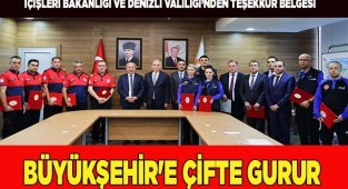 Büyükşehir'e çifte gurur