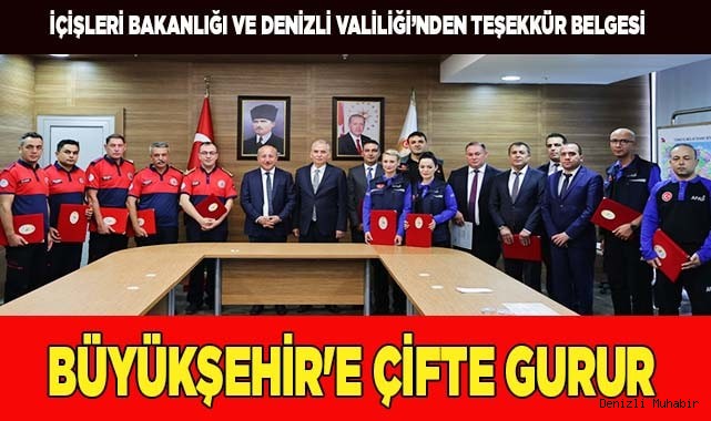Büyükşehir'e çifte gurur