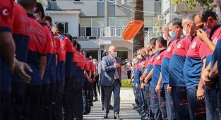 Büyükşehir İtfaiye şehre güven veriyor