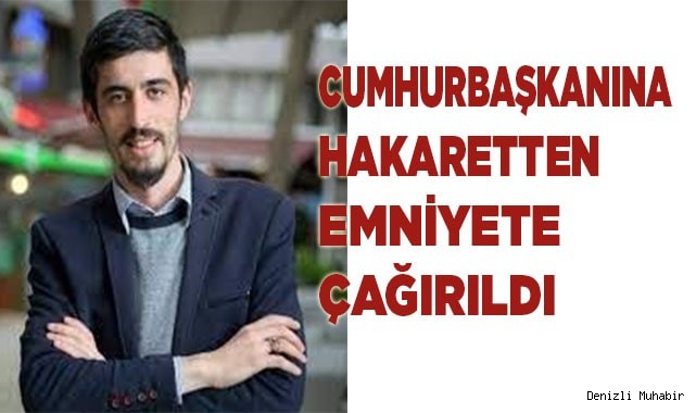 Cumhurbaşkanına hakaretten gözaltına alındı