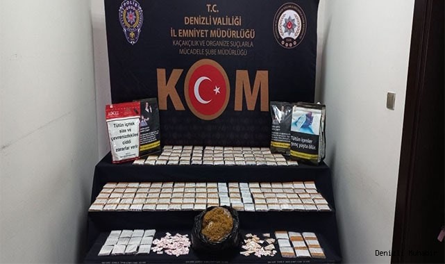 Denizli’de kaçakçılara 2 ayrı operasyon: 2 gözaltı