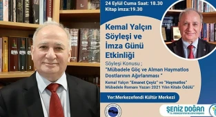 DENİZLİLİ YAZAR KEMAL YALÇIN MKM’DE OKURLARIYLA BULUŞUYOR