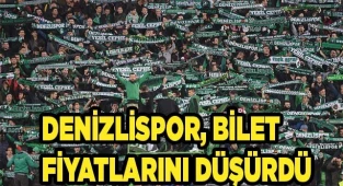 Denizlispor, bilet fiyatlarını düşürdü