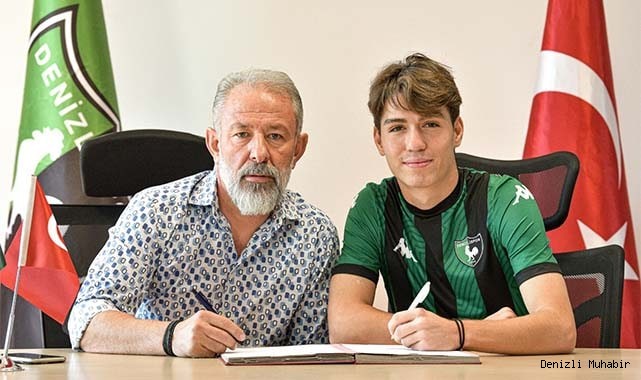 Denizlispor genç yetenek ile profesyonel sözleşme imzaladı