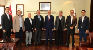 DENTUROD, Başkan Osman Zolan’ı ziyaret etti.