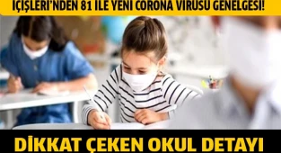 Dikkat çeken okul detayı
