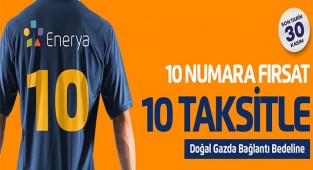Doğal gaz bağlantı bedeline 10 taksit