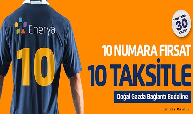 Doğal gaz bağlantı bedeline 10 taksit