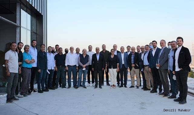 DSO MECLİS TOPLANTISI YENİ BİNANIN ŞANTİYESİNDE YAPILDI
