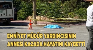 Emniyet müdür yardımcısının annesi kazada hayatını kaybetti