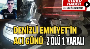  Feci kaza: 2 ölü, 1 yaralı