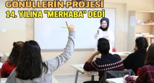 Gönüllerin projesi 14. dönemine "Merhaba" dedi