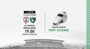 Hakemler belli oldu