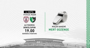 Hakemler belli oldu