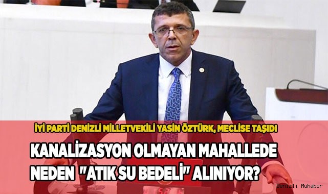 KANALİZASYON OLMAYAN MAHALLEDE VATANDAŞTAN "ATIK SU BEDELİ" ALINIYOR