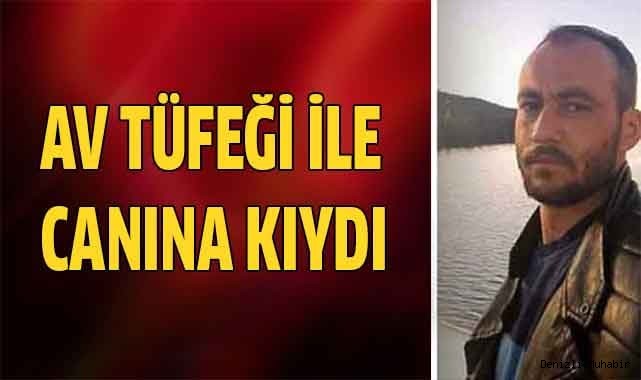 Kendi tarlasında intihar etti