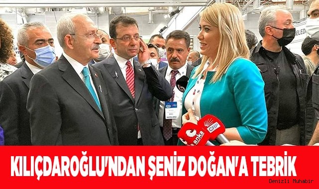 Kılıçdaroğlu'ndan Şeniz Doğan'a tebrik