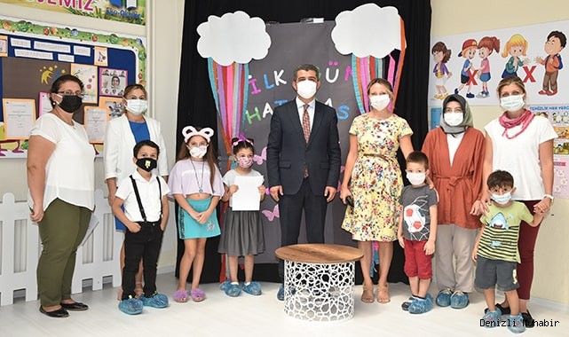 Minikler ilk kez okulla buluştu