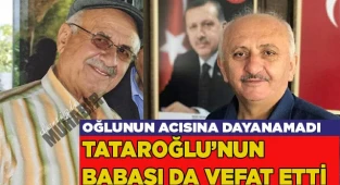 Oğlunun acısına dayanamadı
