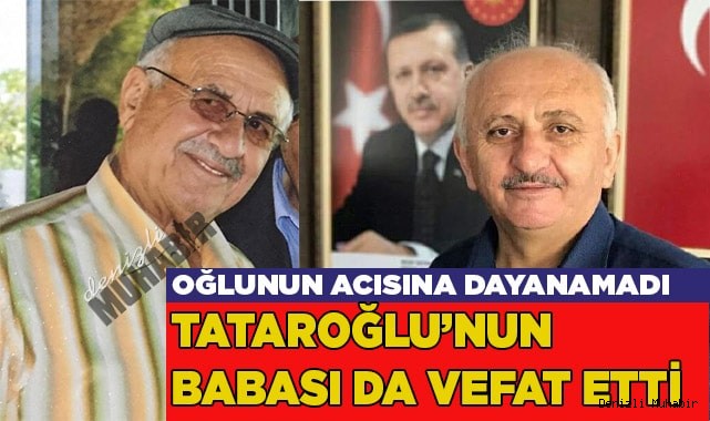 Oğlunun acısına dayanamadı
