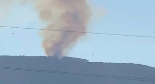 Ormanlık alanda başlayan yangın kontrol altına alındı