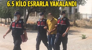 Pamuk tarlasında uyuşturucuyla yakalanan şüpheli tutuklandı