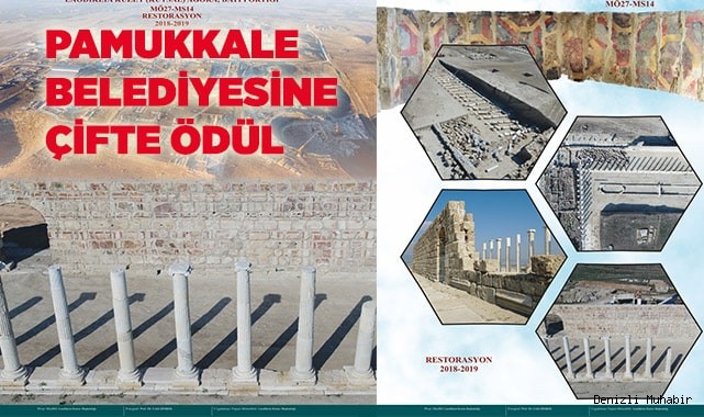 PAMUKKALE BELEDİYESİNE ÇİFTE ÖDÜL