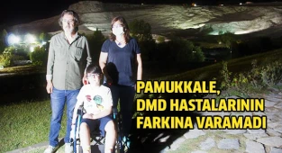 Pamukkale, DMD hastalarının farkına varamadı