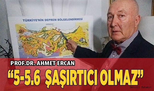 Prof.Dr Ercan, Karapınar depremini değerlendirdi