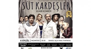 Süt kardeşler Denizli’ye geliyor