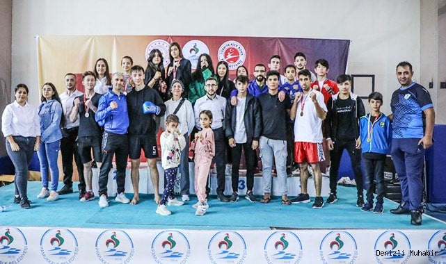 10. PAMUKKALE İLLERARASI KICK BOKS TURNUVASINA DENİZLİ DAMGASI