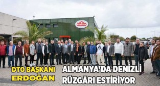ALMANYA'DA DENİZLİ RÜZGÂRI ESTİRİYOR