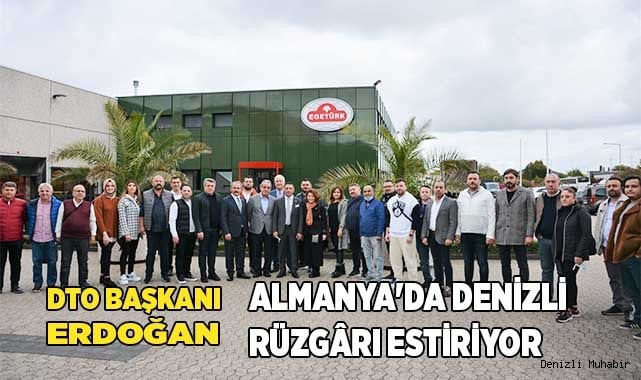 ALMANYA'DA DENİZLİ RÜZGÂRI ESTİRİYOR