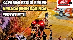 Aracın içinde oturdu, polisi görünce ağlamaya başladı