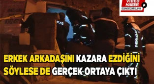 Araçla erkek arkadaşını üzerinden defalarca geçmiş