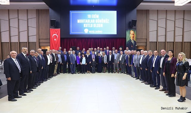 BAŞKAN DOĞAN MUHTARLARLA BİR ARAYA GELDİ