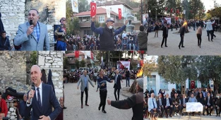 Cumhuriyet coşkusu antik kente taşındı