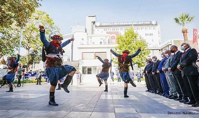 Denizli Belediye teşkilatının 145. yaşı törenle kutlandı