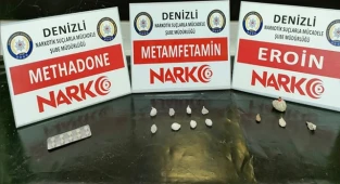 Denizli’de 25 zehir taciri gözaltına alındı