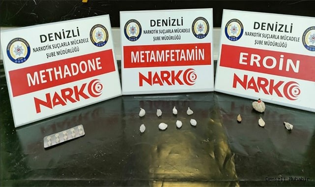 Denizli’de 25 zehir taciri gözaltına alındı